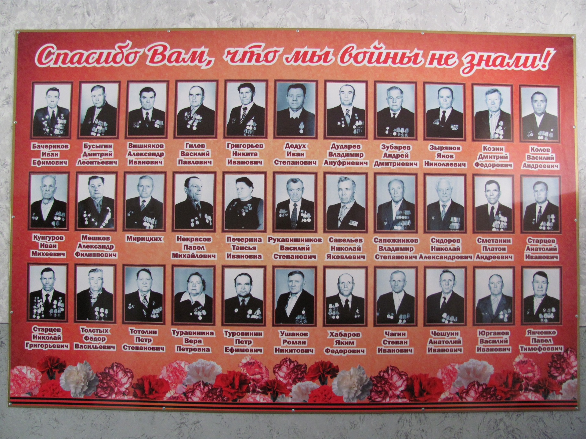 В административном здании акционерного общества «АВТОТРАНС» размещена доска памяти работников, участников Великой Отечественной войны.